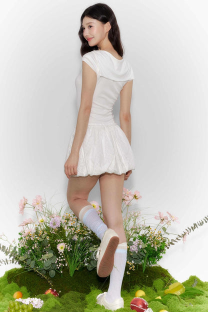 First Love Navy Dress