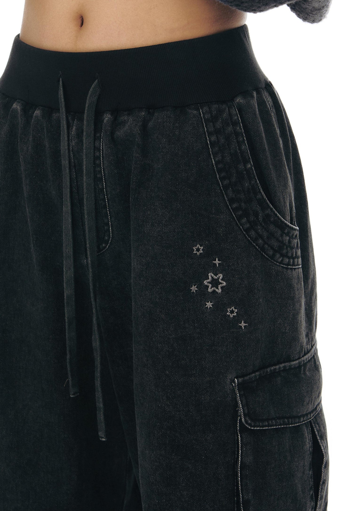 Vintage Weite Retro-Hosen