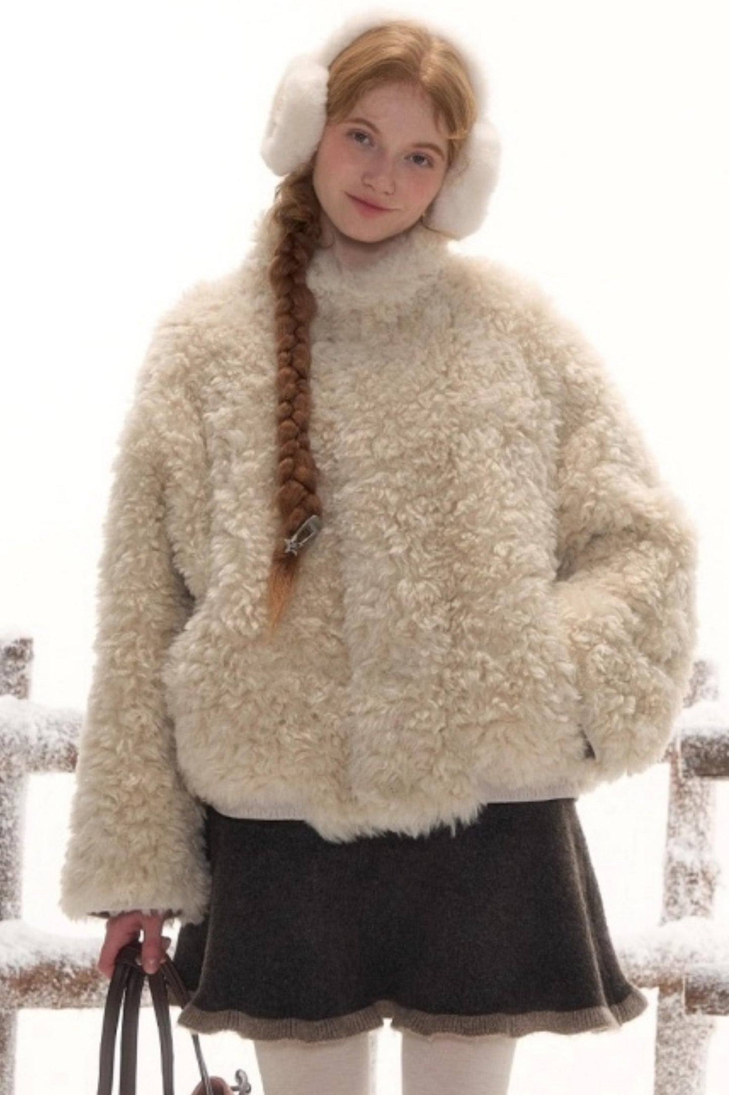 Reversible Lamb Wool Coat