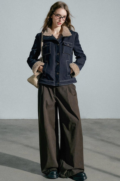 Empire Lapel Denim Jacket