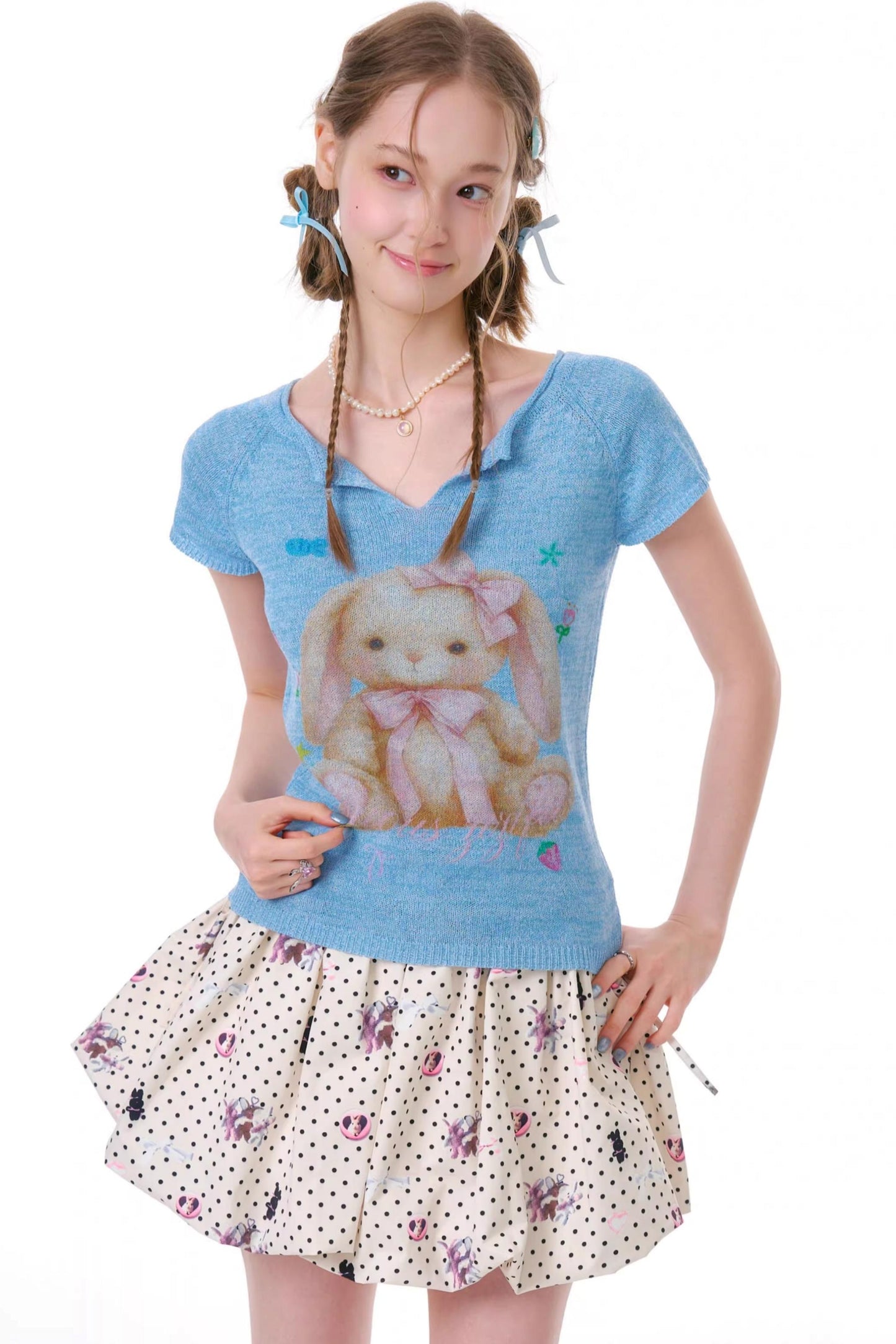 Berry Sweet Knitted Top