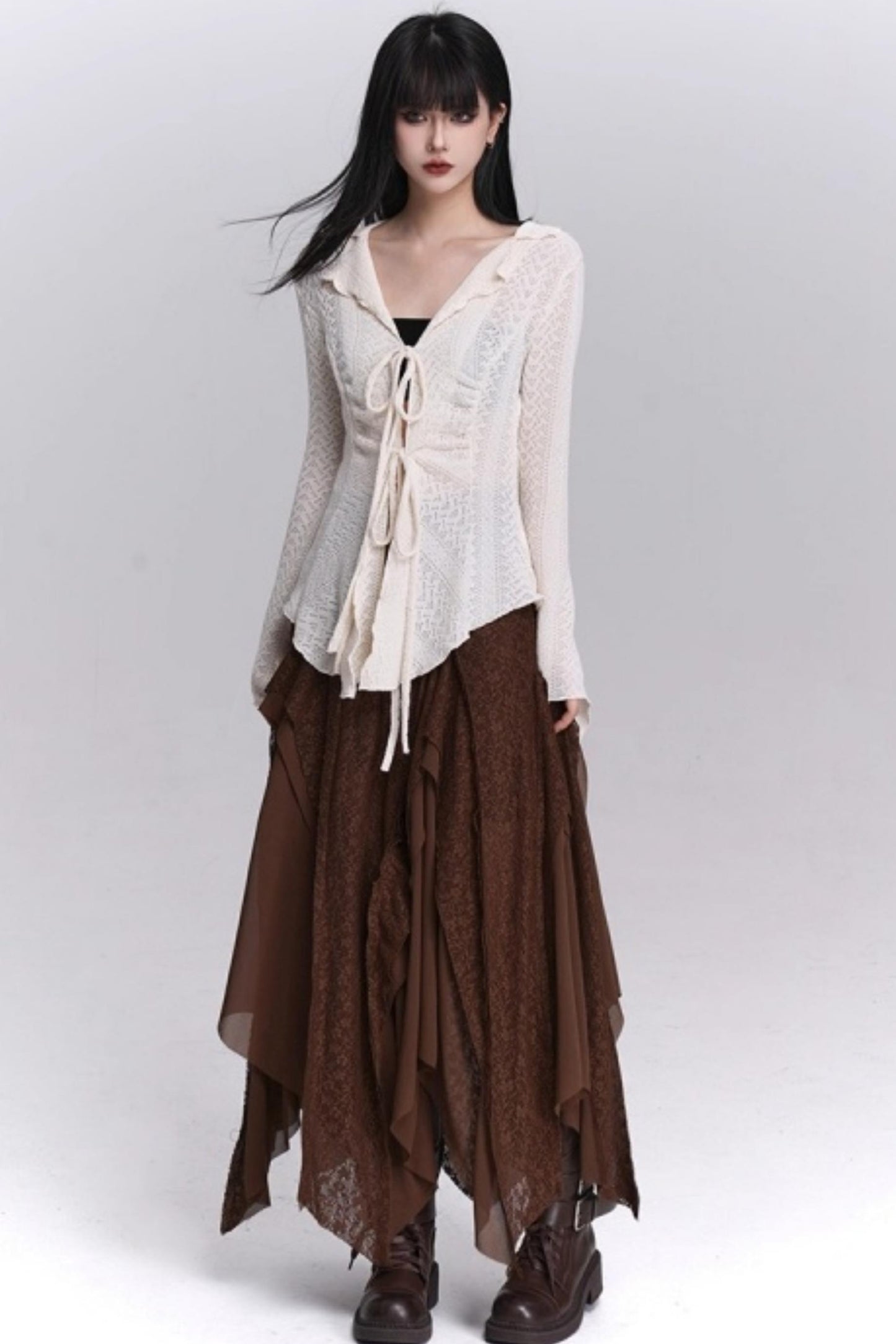 Ghost Girl Knitted Cardigan