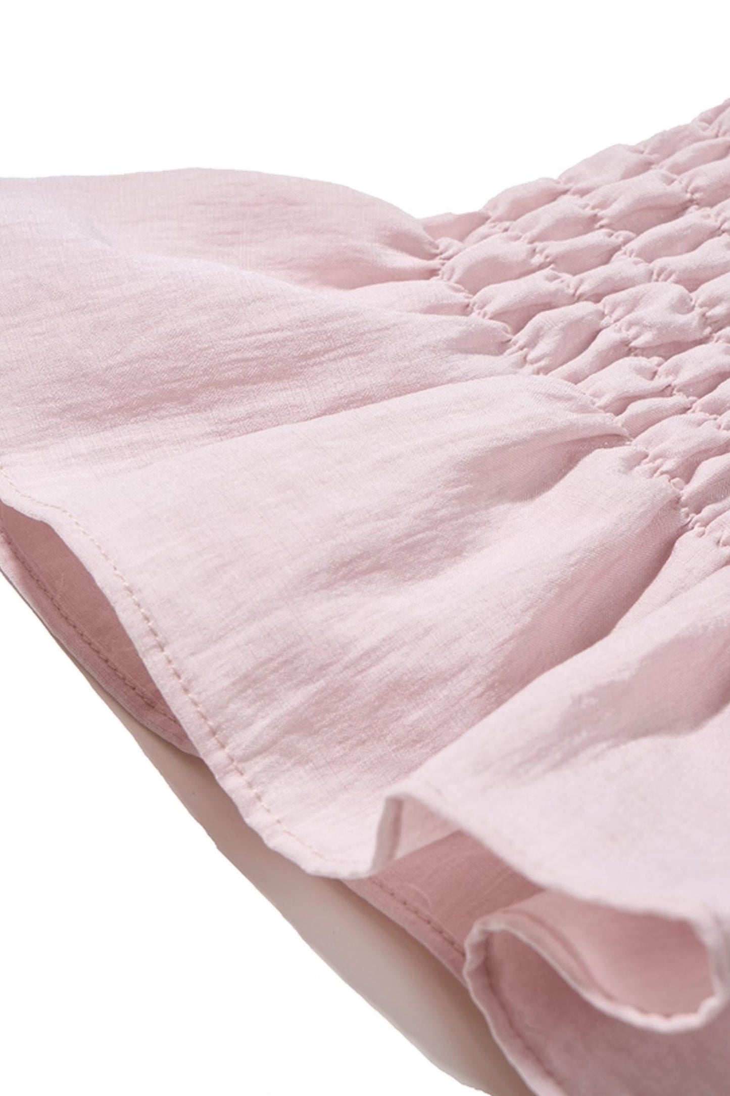 Sweet Mark Lace Short Sleeves Top