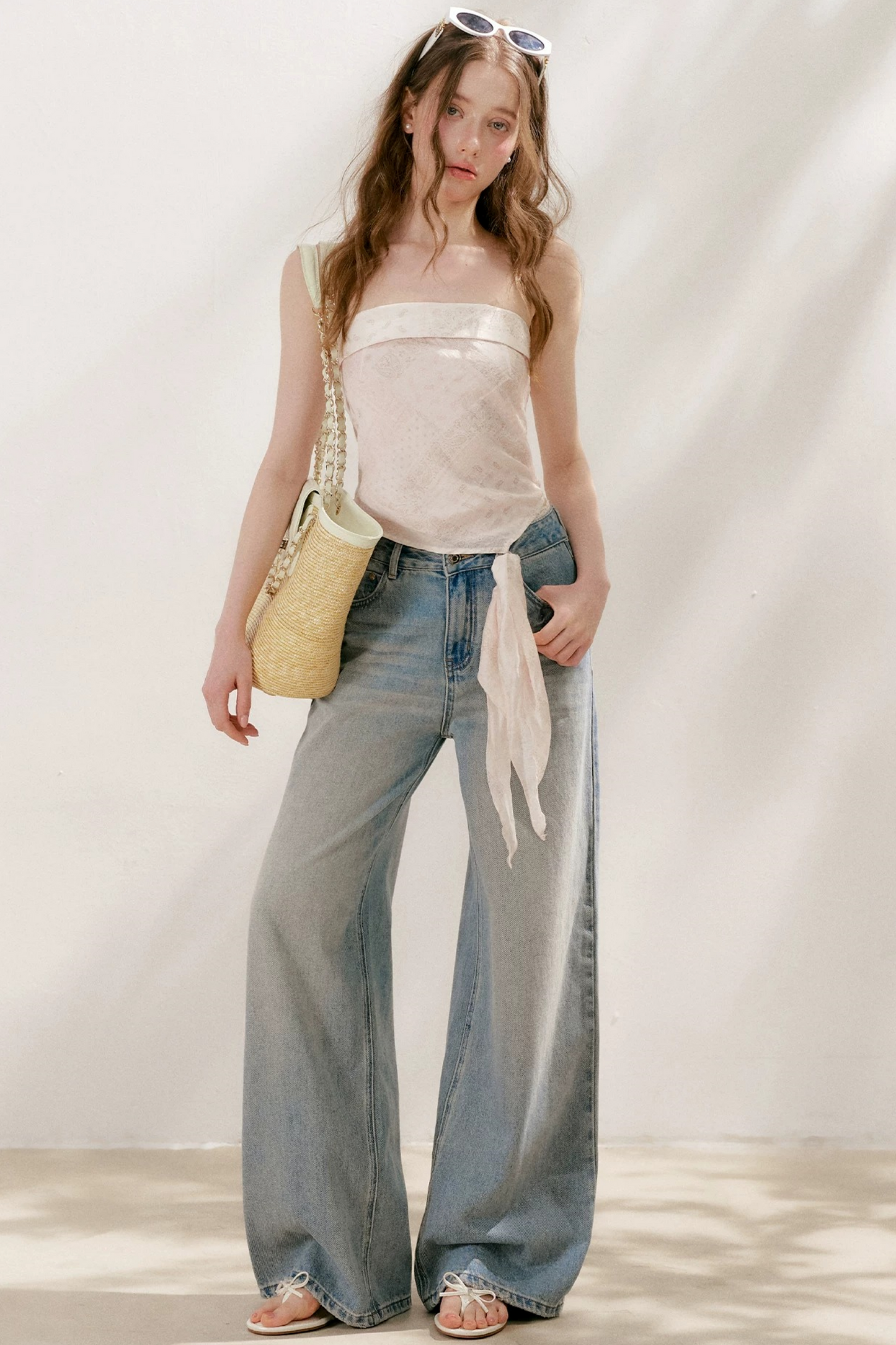 Tencel Linen Asymmetrical Top