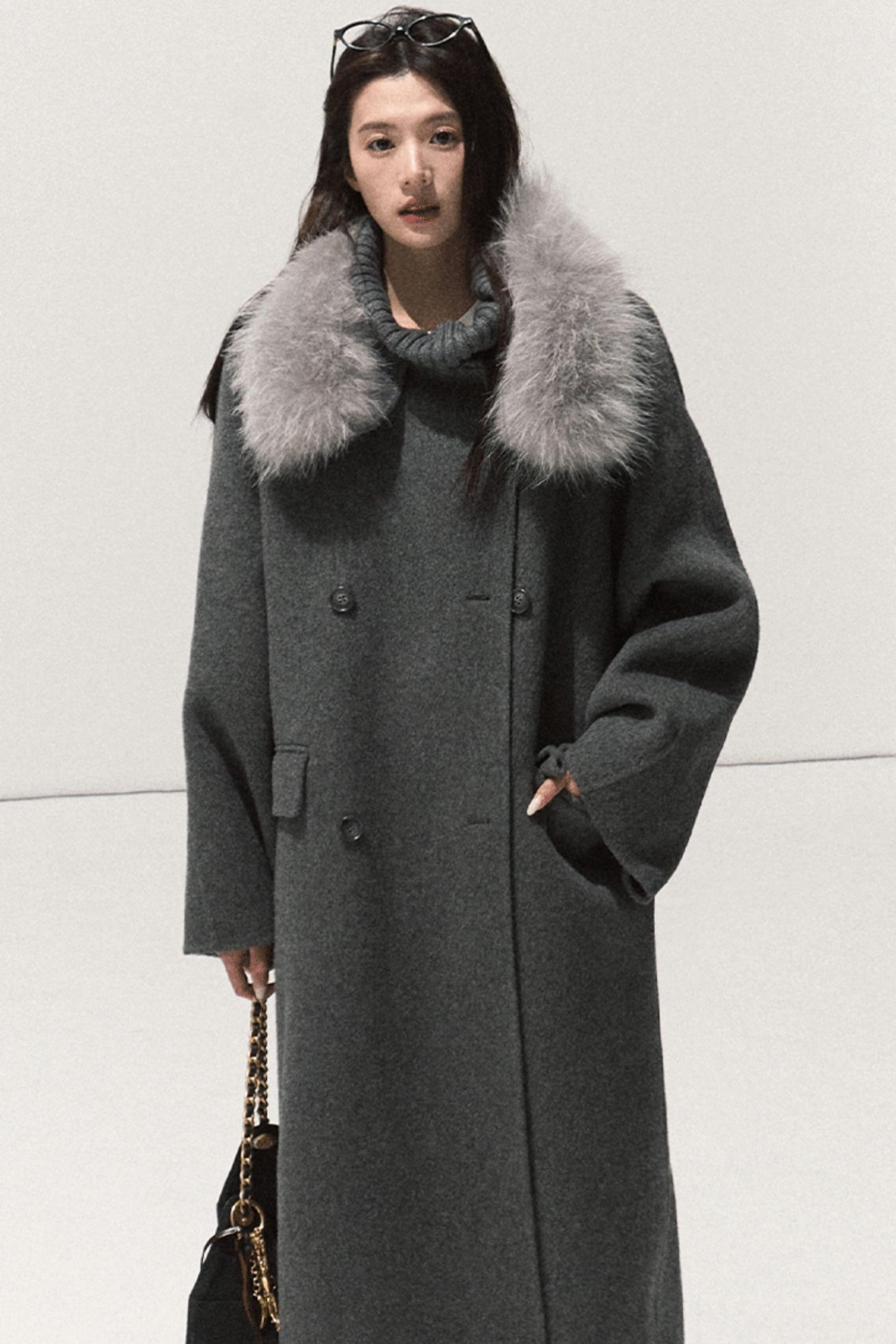 Retro Knit Twist Sweater