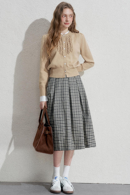 Fake Two Piece Knitted Cardigan