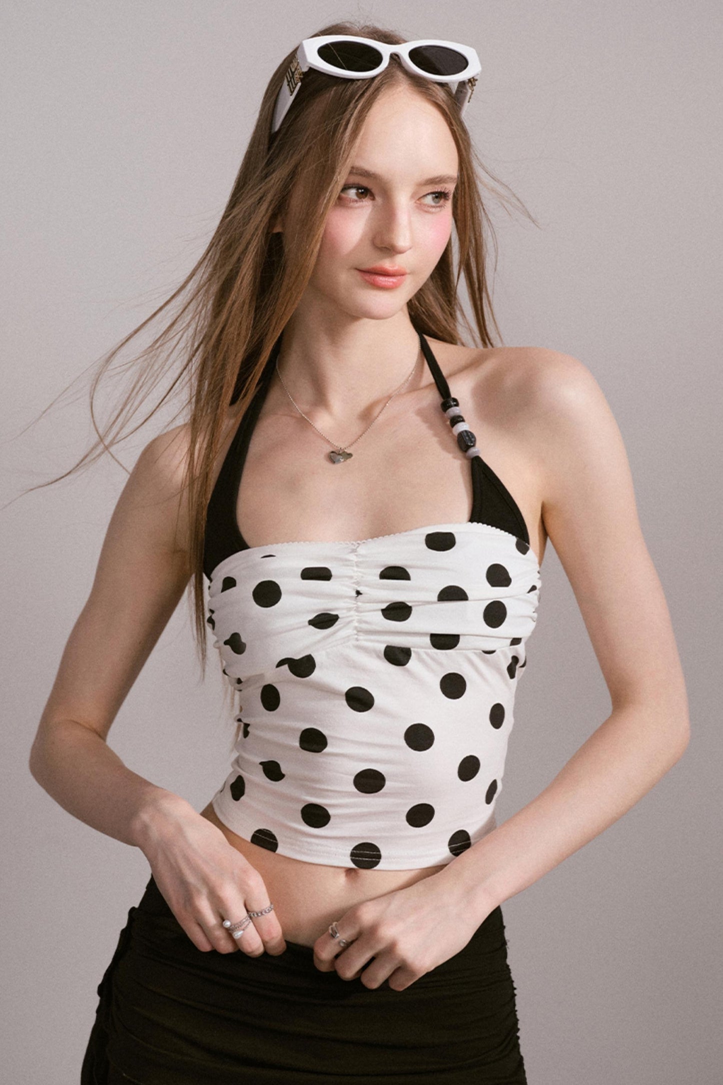 Waist Detail Two-Piece Style Camisole Set-Up