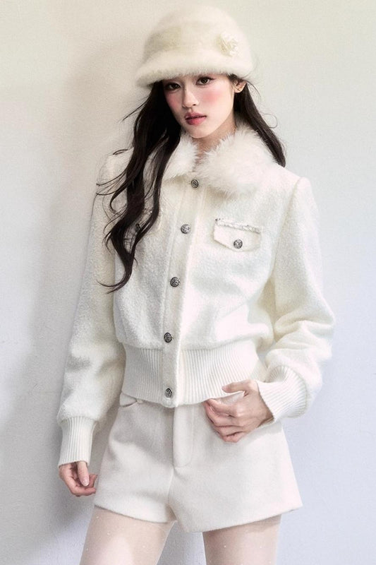 Moonlight Tweed Retro Jacket