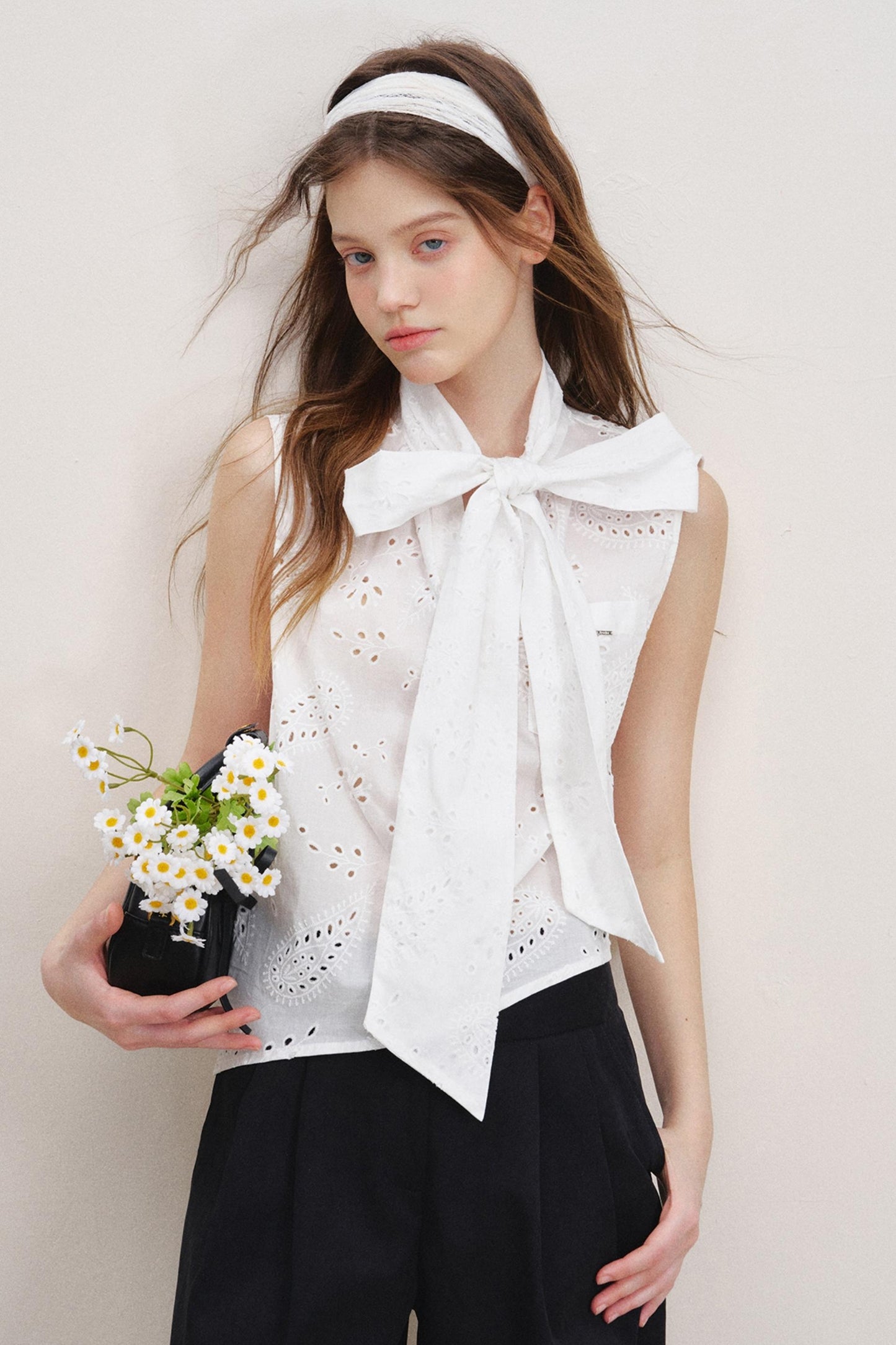 Romantic Bow Tie Vest