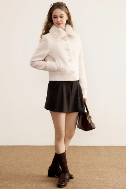 Furry Short Winter Jacket