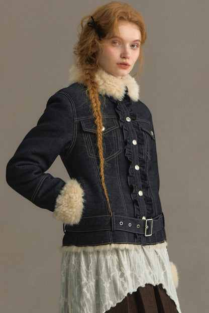 Winter Lace Fleece Jacket