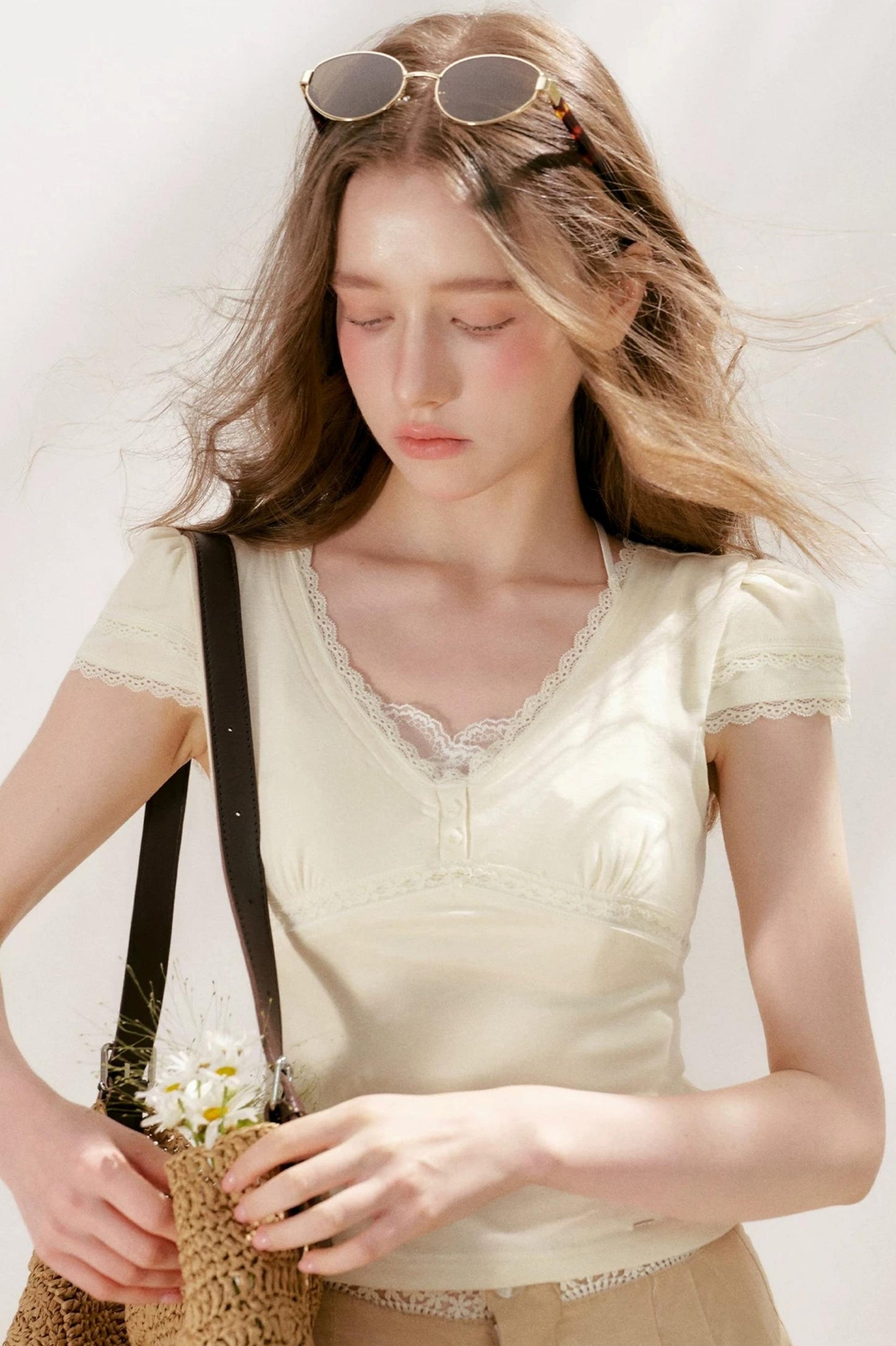 Softfit French Lace Top