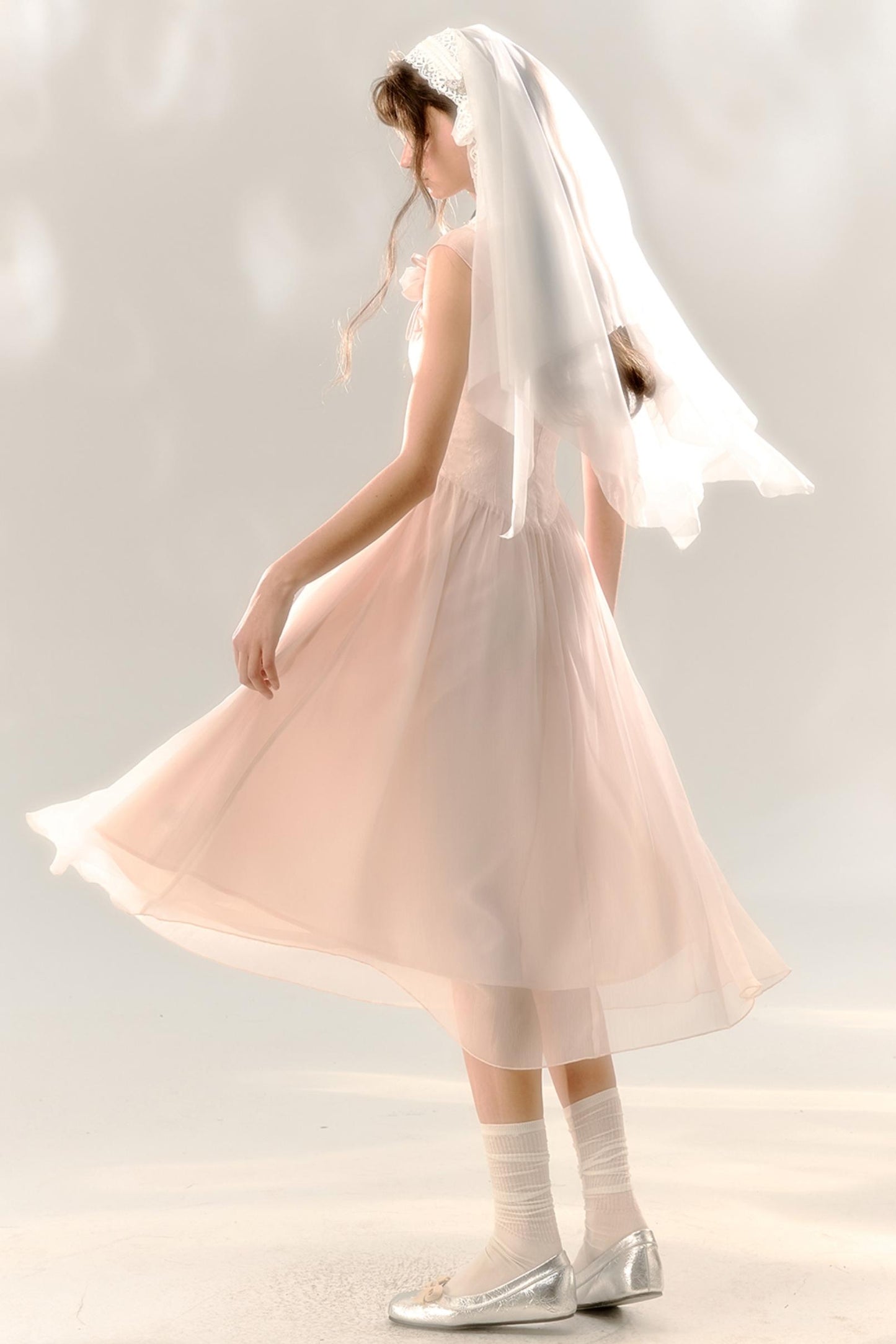 Temple Maiden Light Pink Dress