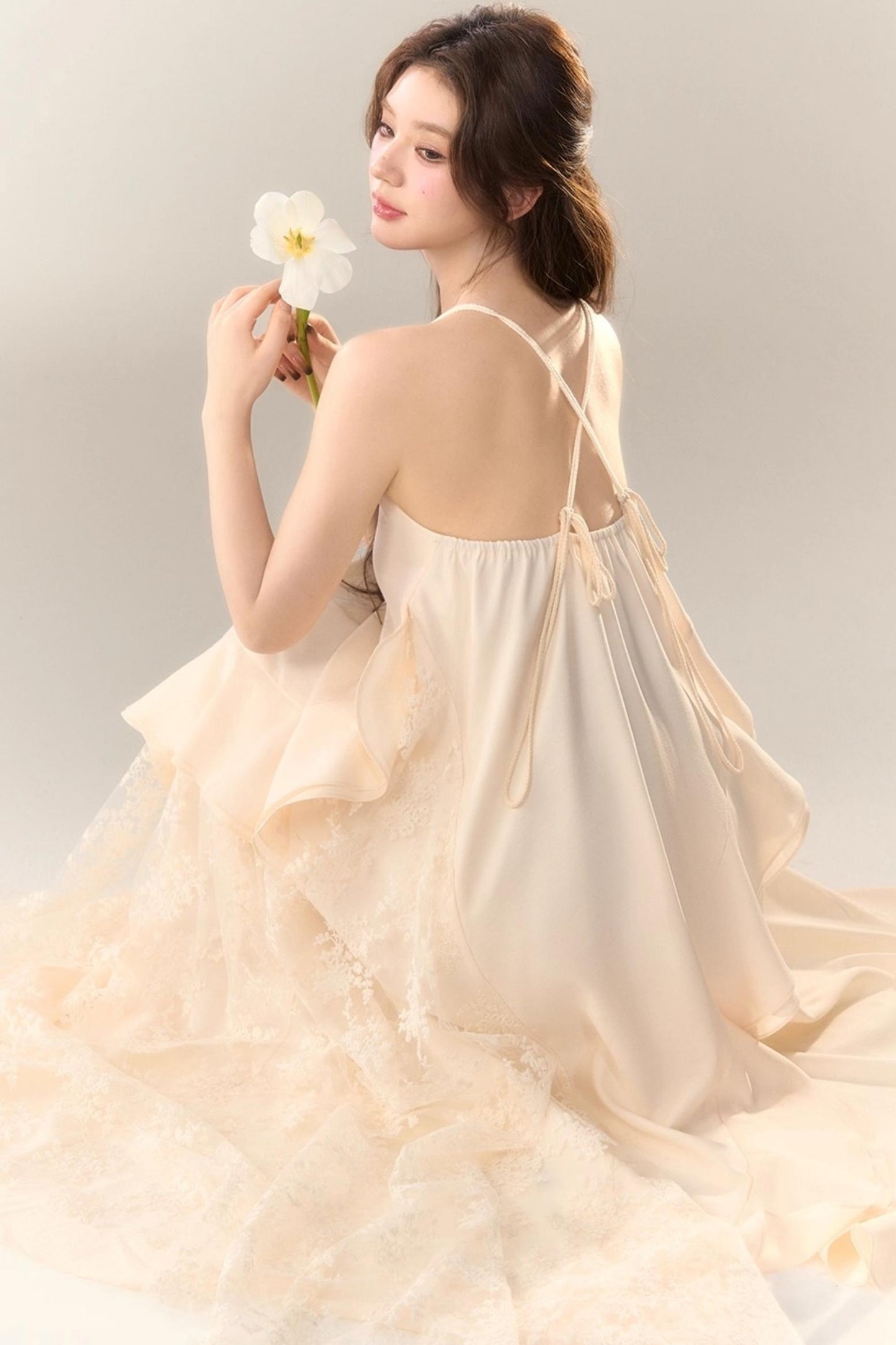 Luxury Seaside Resort Slip Dress