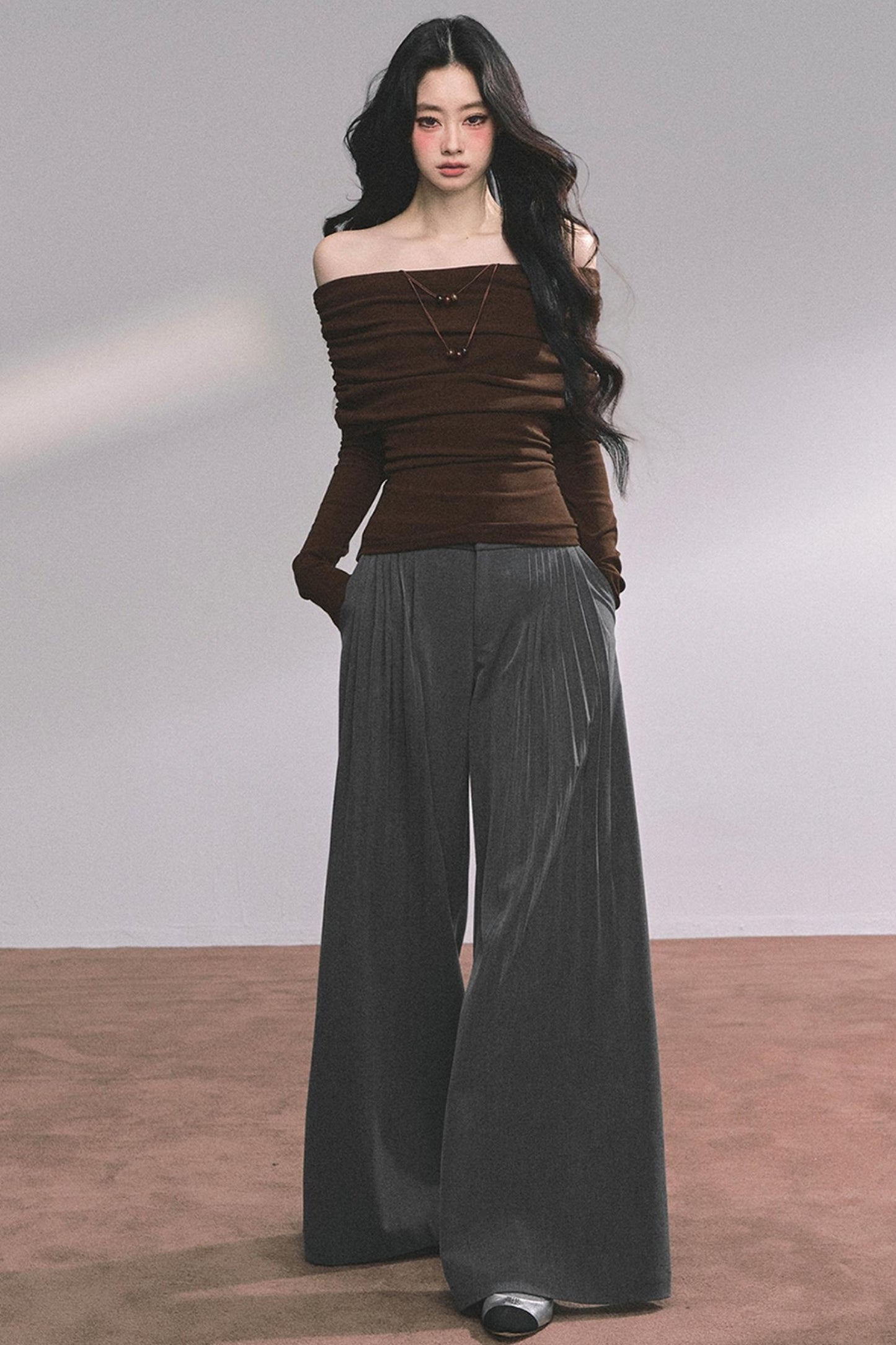 Slimming Waist Design Top