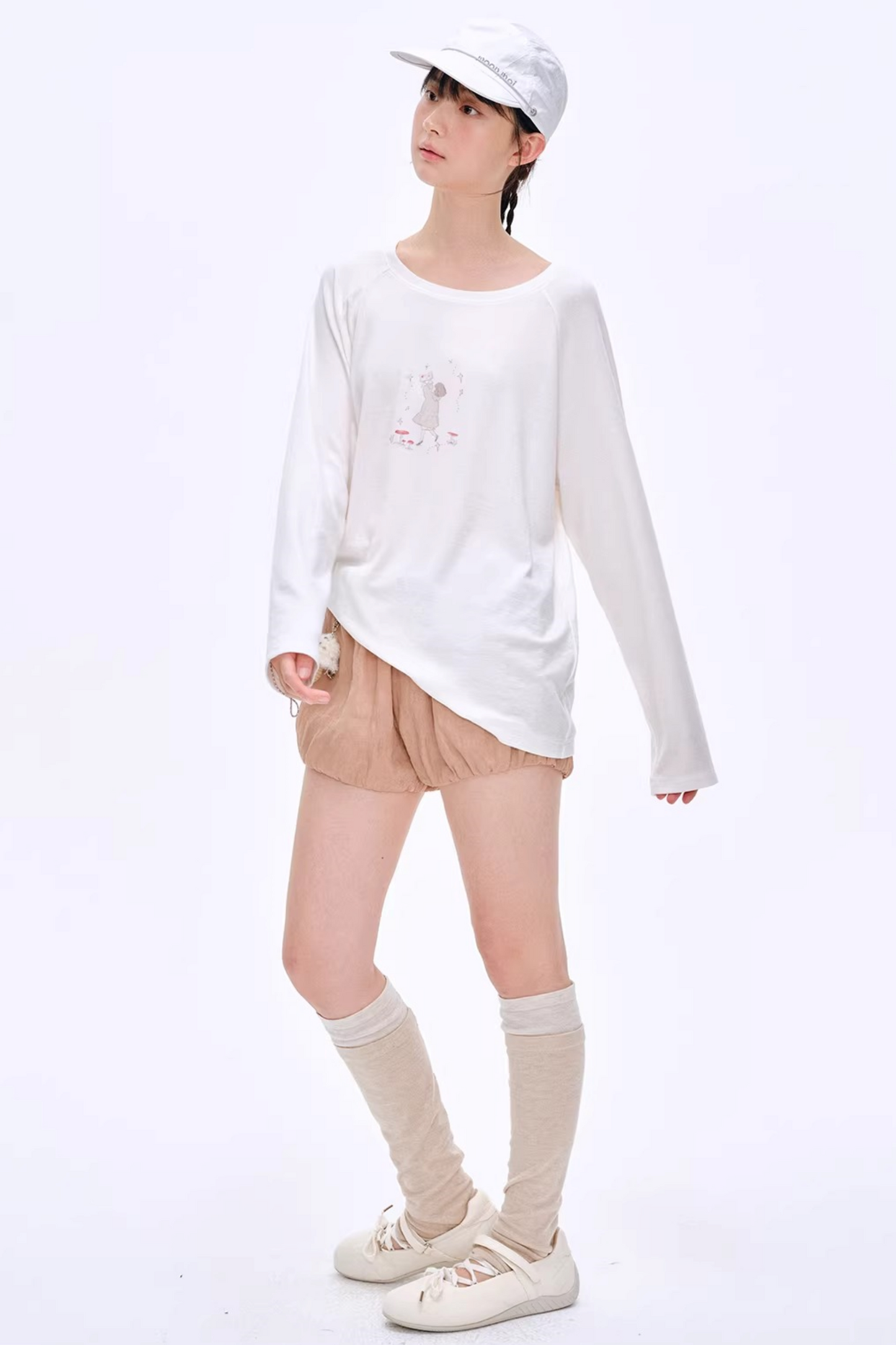 스위트 드림 울 블렌드 티셔츠