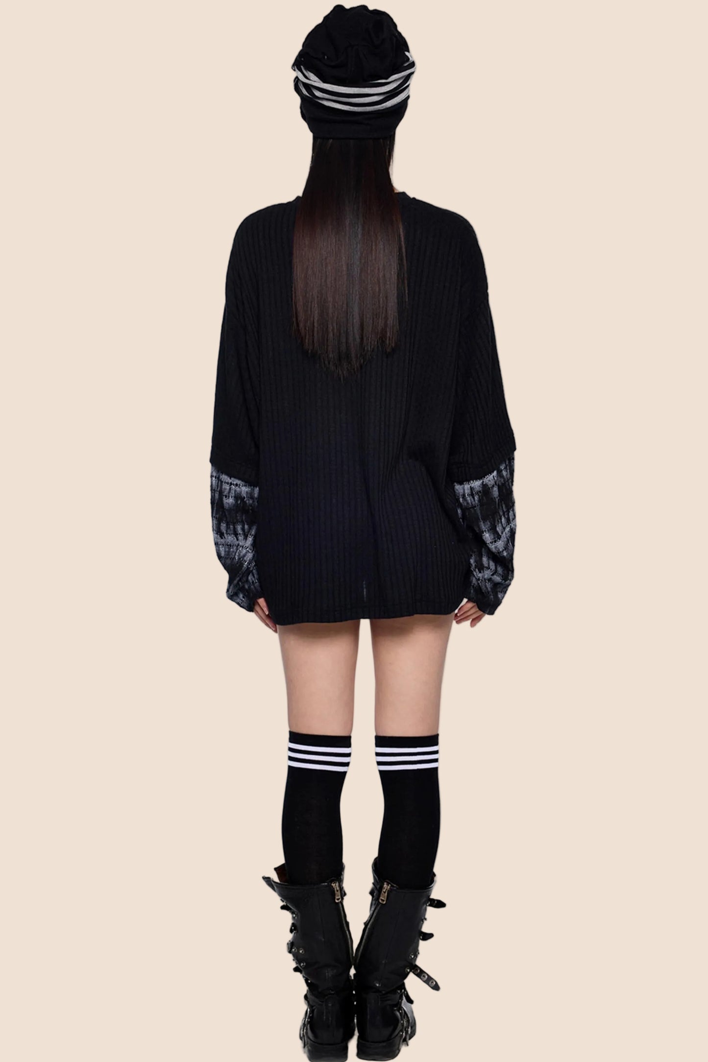 Henry Patchwork Knit Sweater