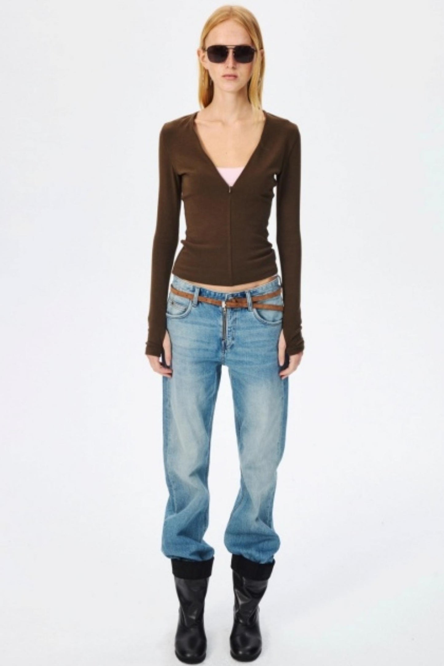 Vintage Blue Bootcut Jeans