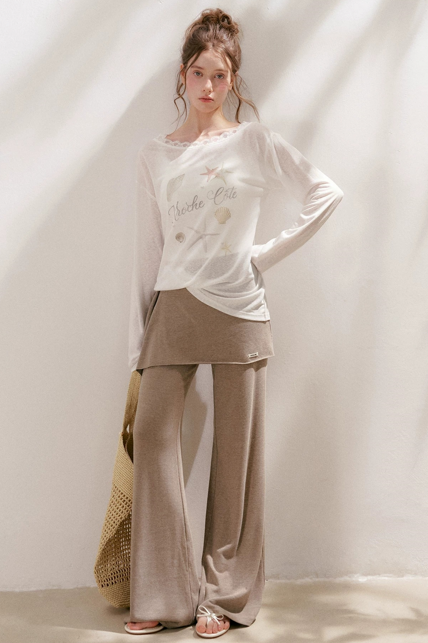 Lyocell Starfish Lace Blouse