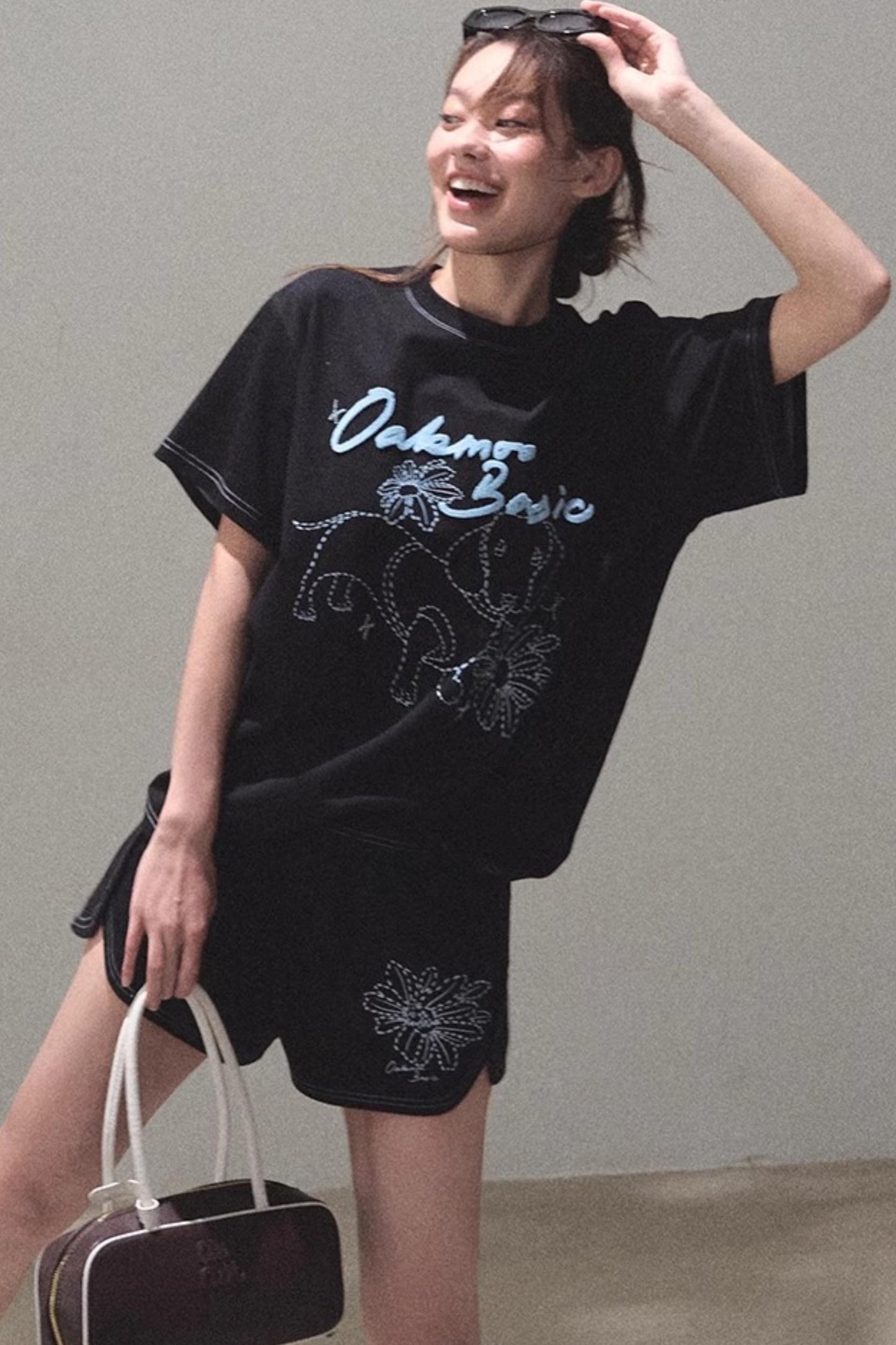 Cotton Lounge Top Shorts Set-Up