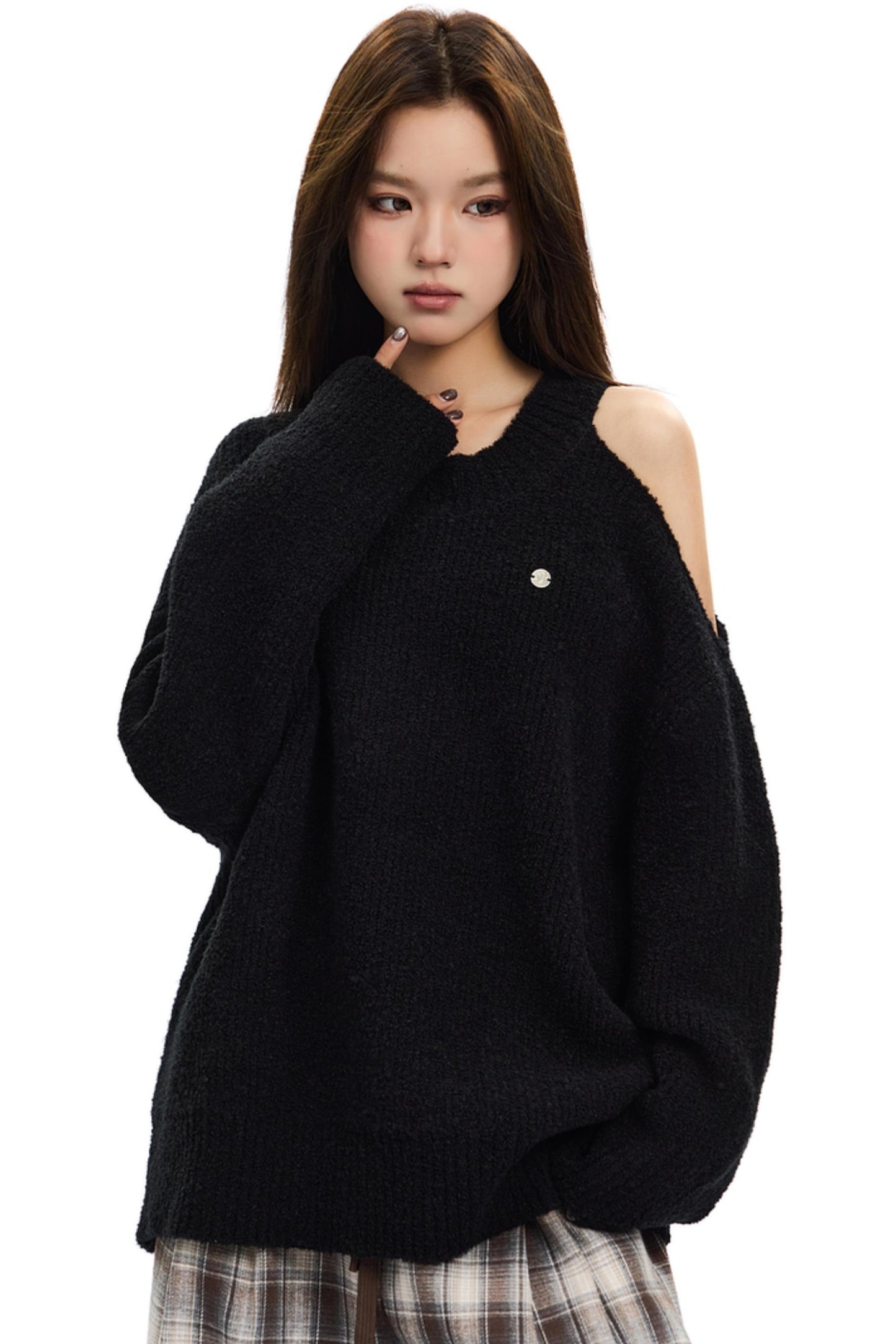 Cozyfit Irregular Knit Top