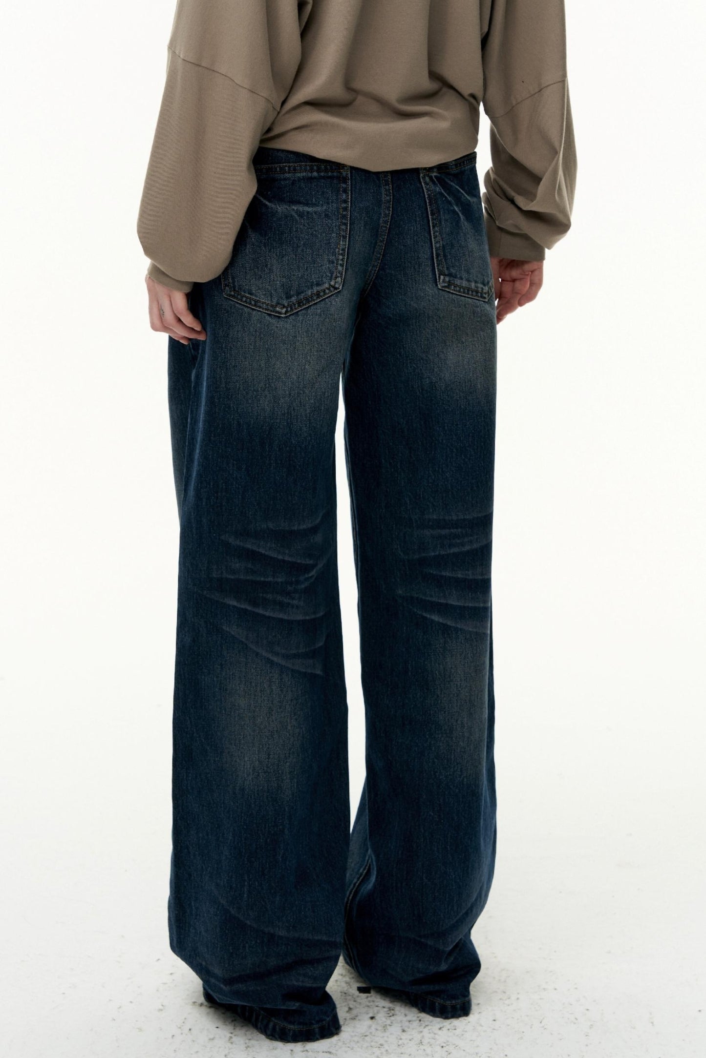 Pure Cotton Straight Pants