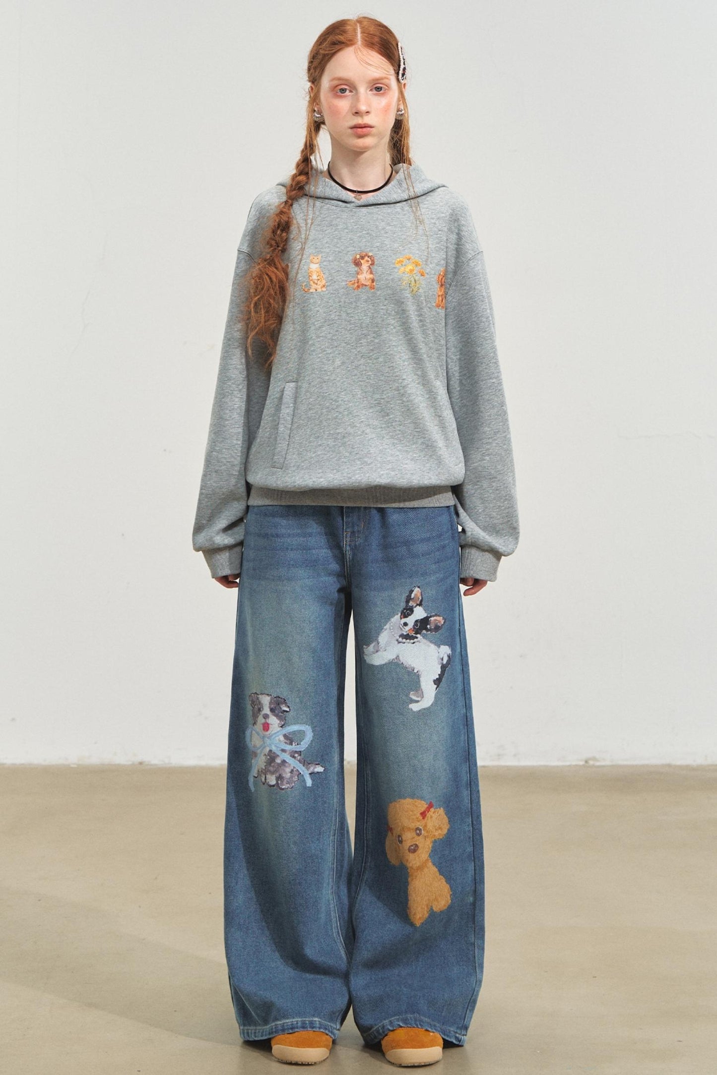 Cute Pet Party Hooded Top