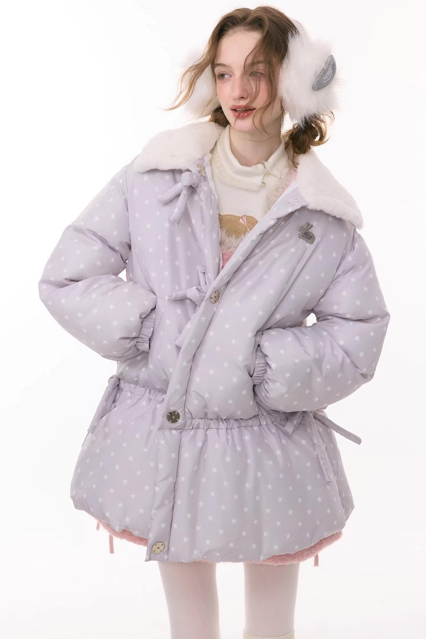 Star Heart Polka Dot Jacket Set-Up