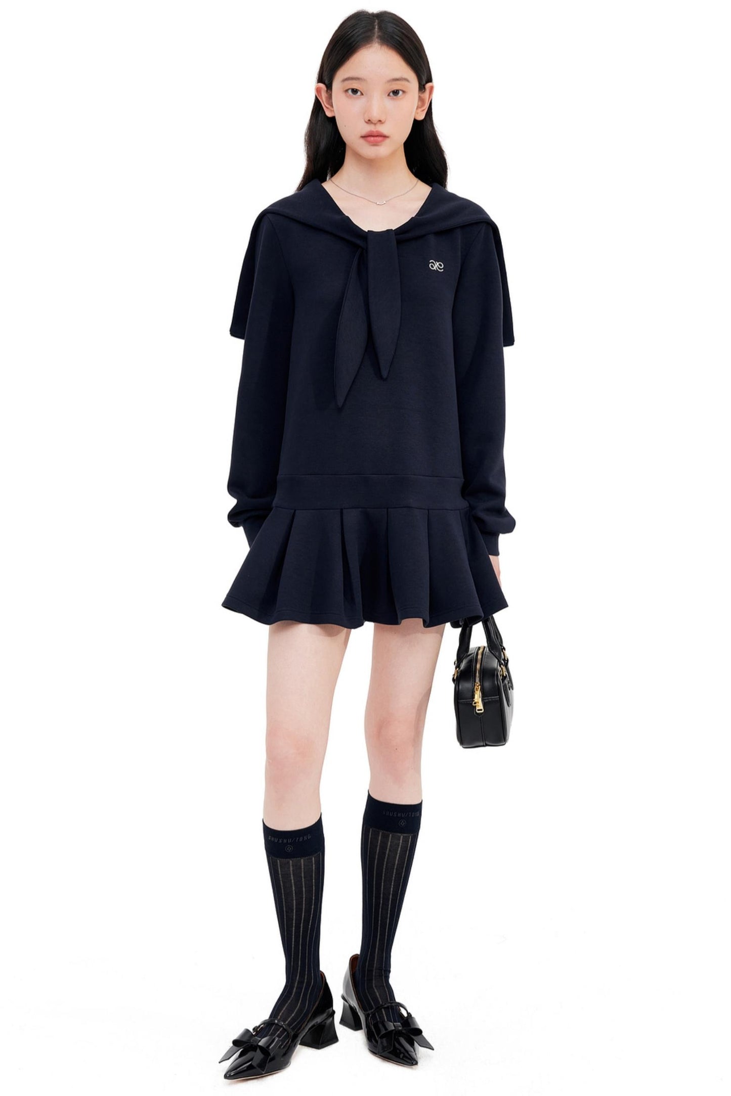 Pullover Sweatshirt Style Dress