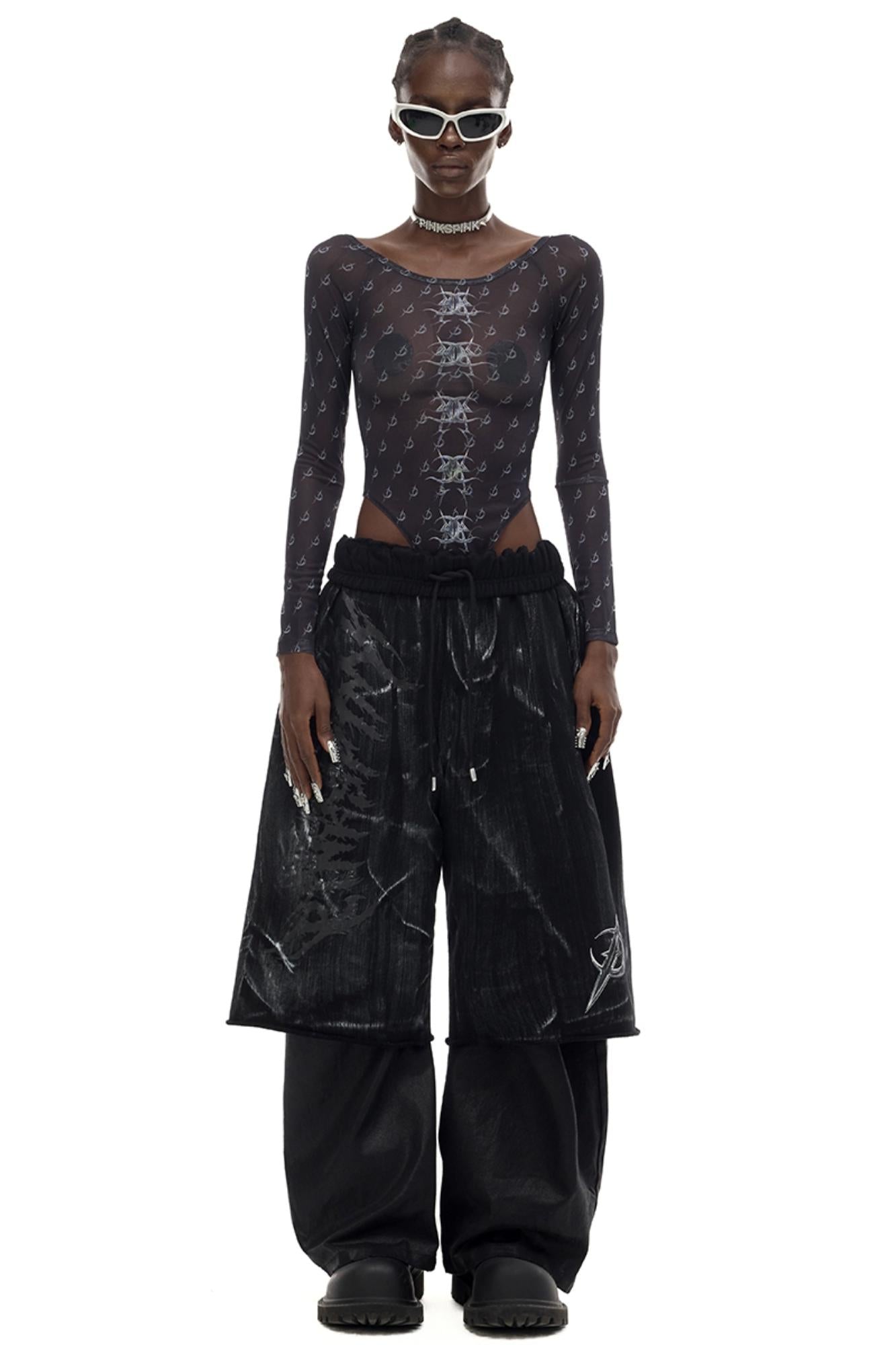 Electric Moon Loose Layered Pants