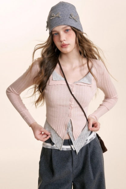 Romantic Wool Blend Cardigan