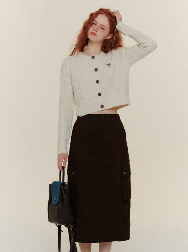 Cargo Retro Pocket Skirt