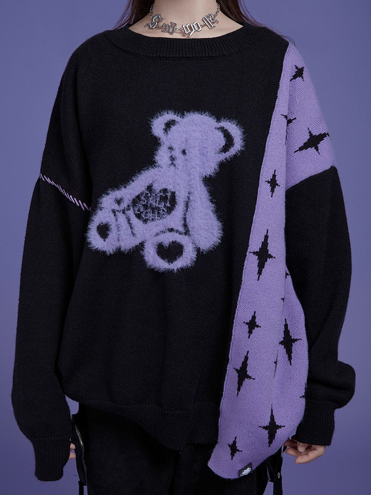 purple milk sweet sweater