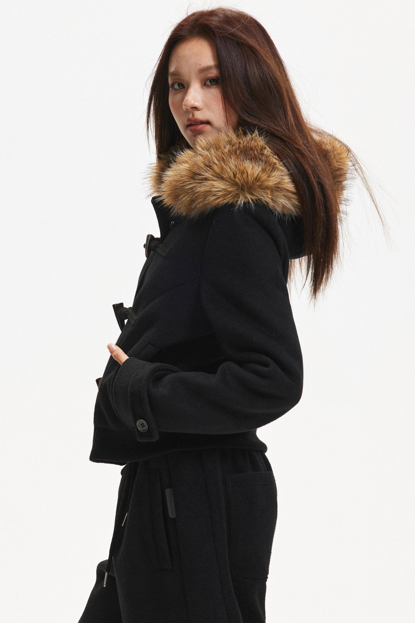 Retro Woolen Jacket & Pants Set-Up