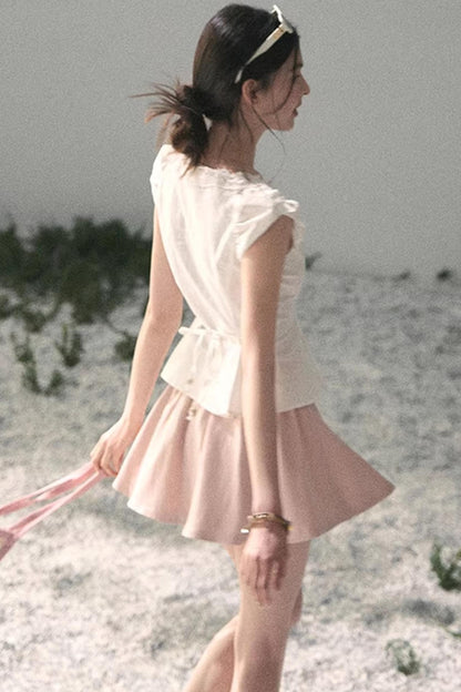 Wind Chimes A-Line Skirt