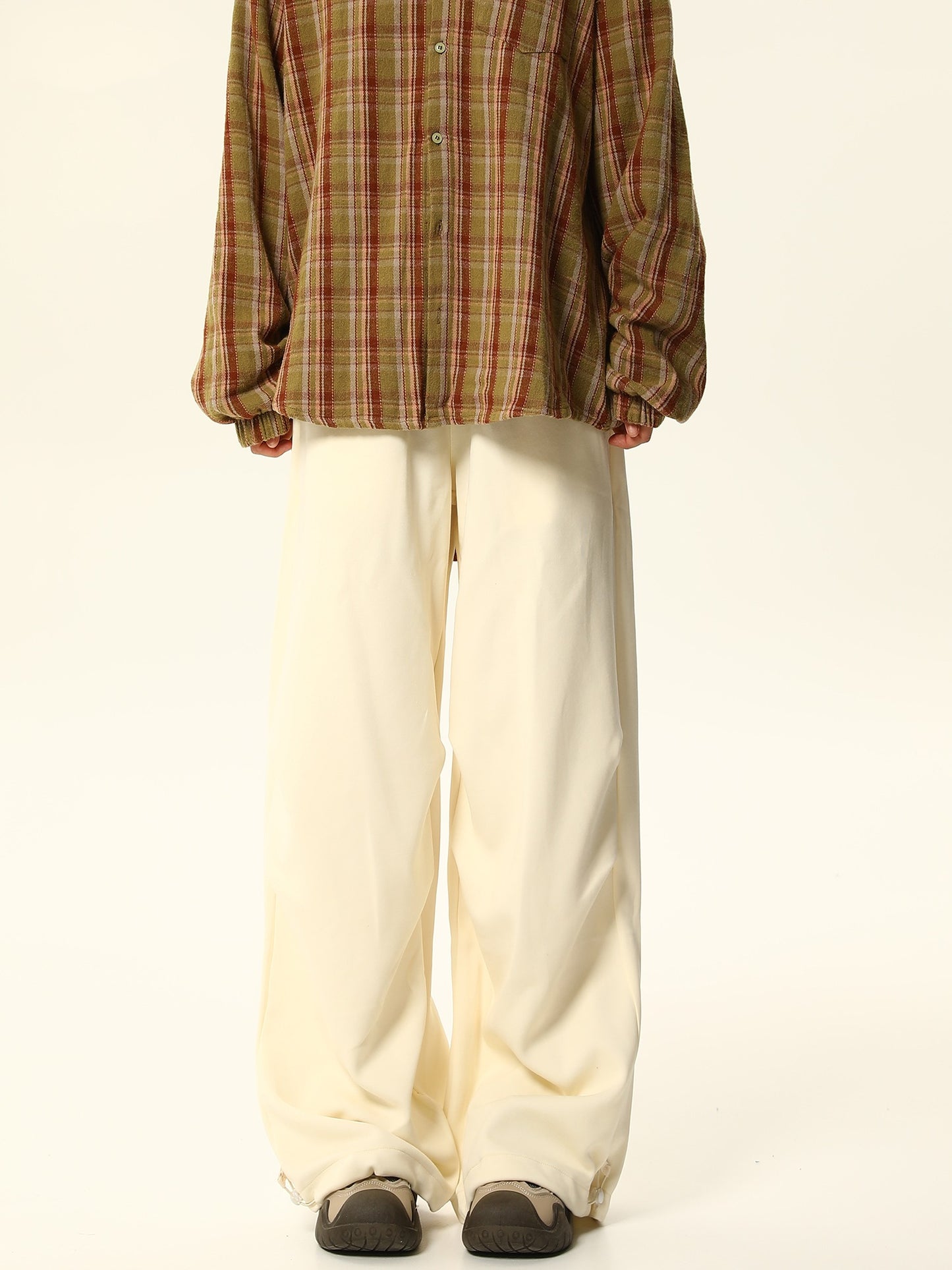 Retro Loose Drape Versatile Pants