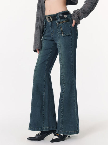 Flared Jeans Pants