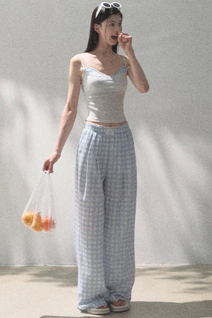 Stretch Chambray Camisole Set