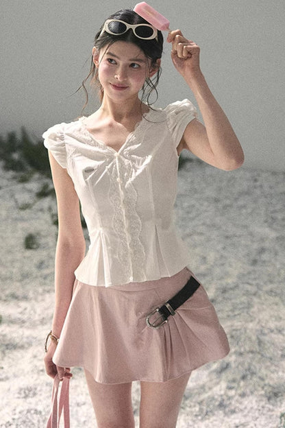 Wind Chimes A-Line Skirt