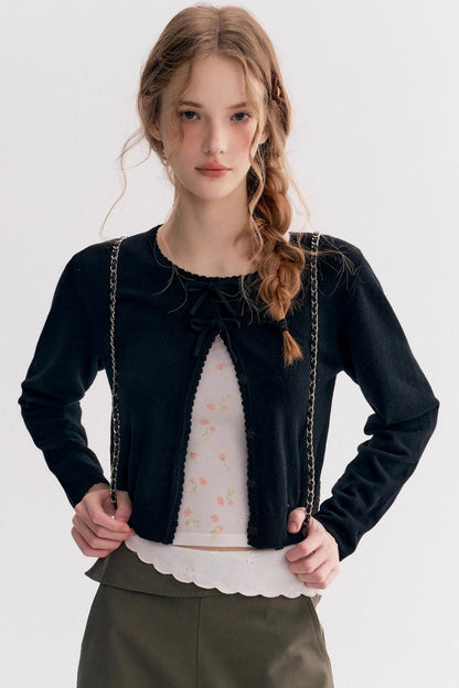 Autumn Story Lace Cardigan