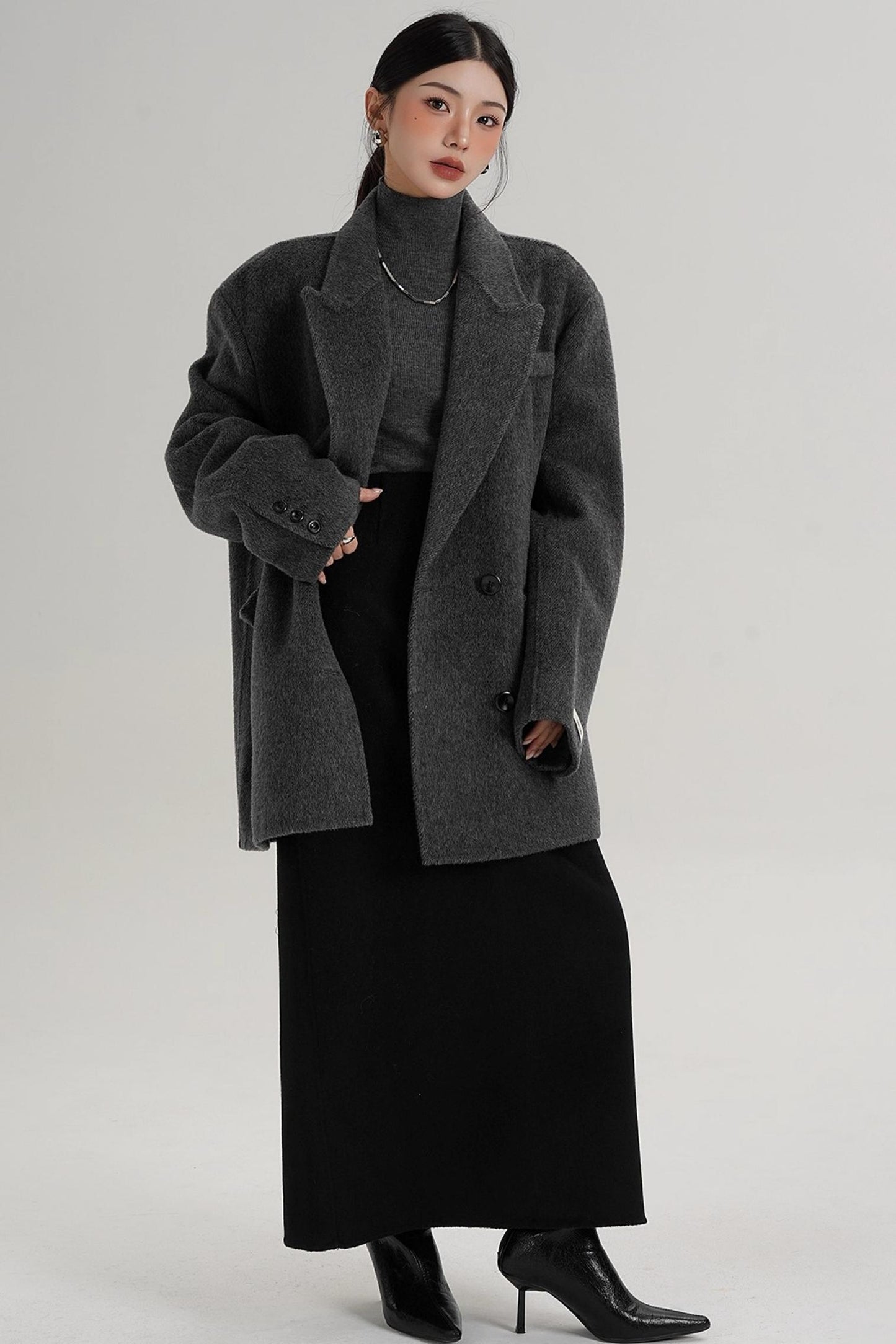 Autumn Winter Wool Jacket