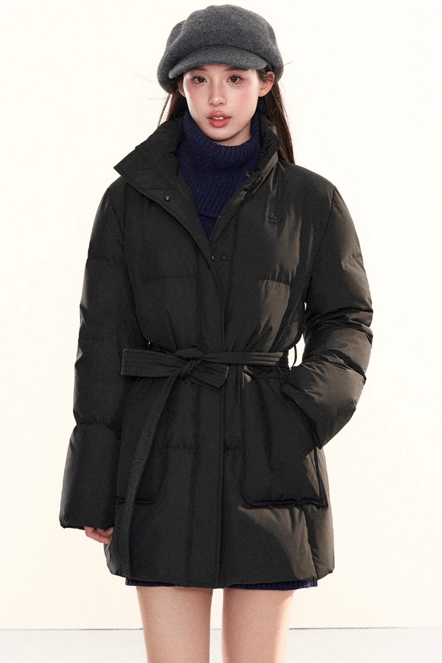 Cable Knit A-Line Dress