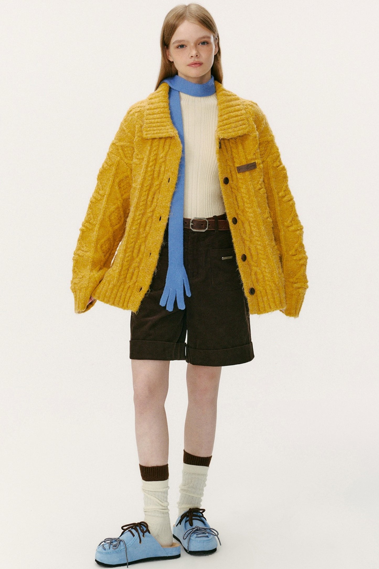 Vintage Cable Knit Sweater