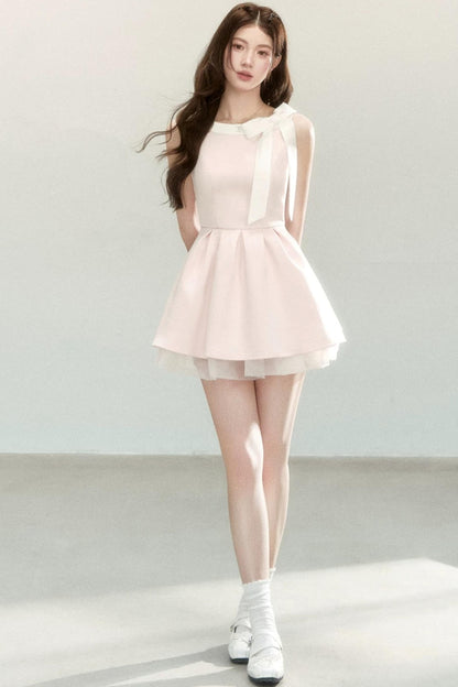 Elegante abito tutù rosa