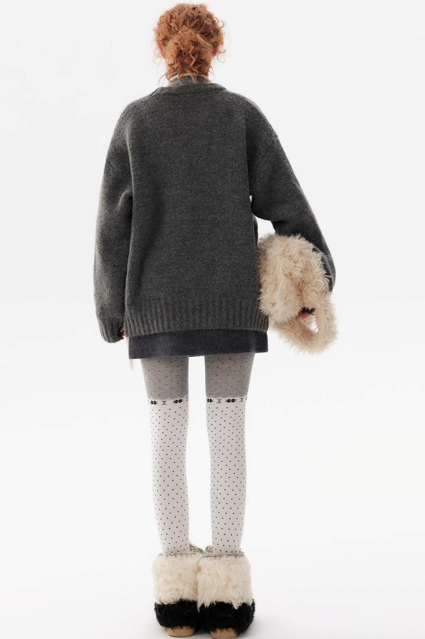 Ballet Girl Polka Dot Tights Leggings