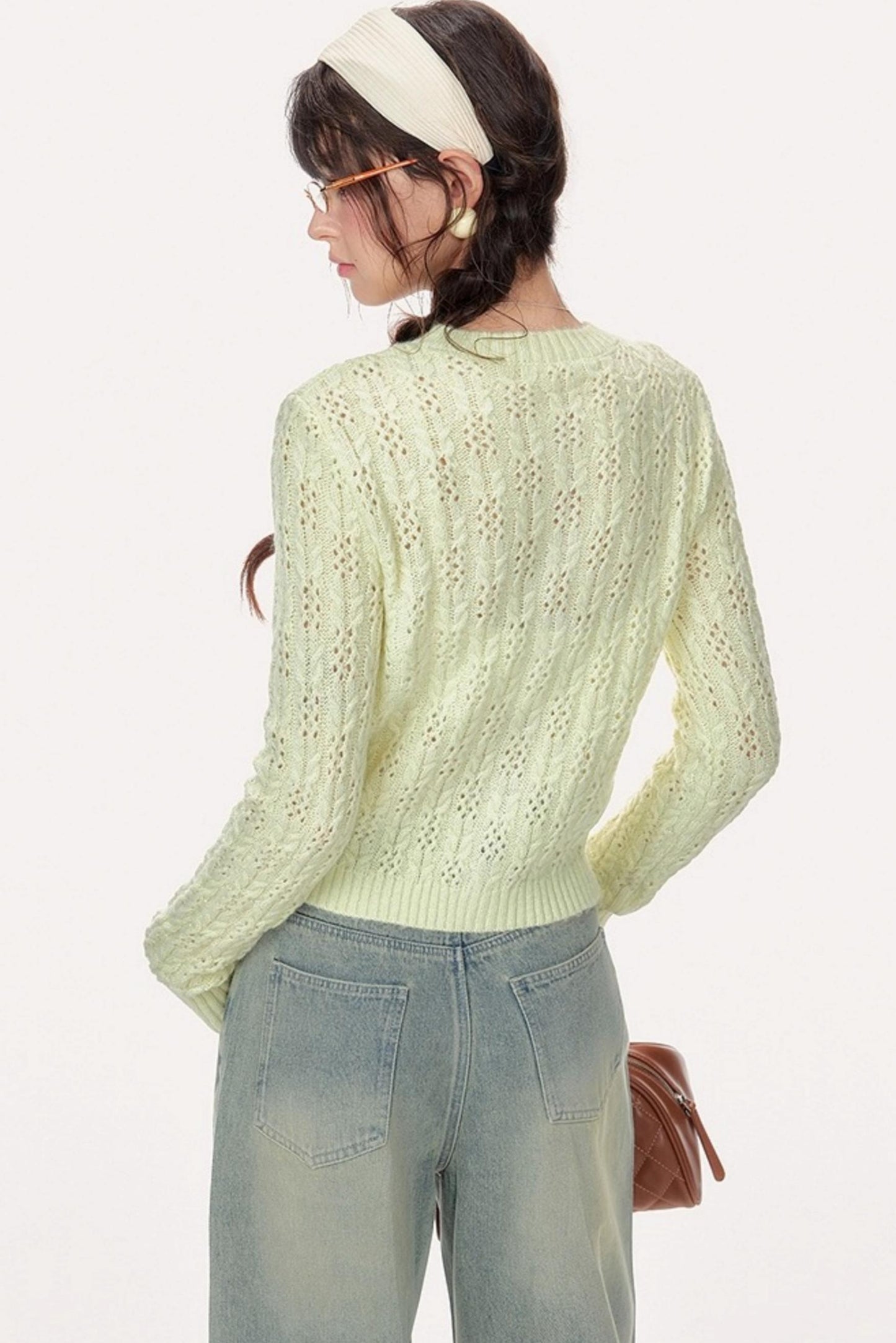Gentle Knitted Sweater Top