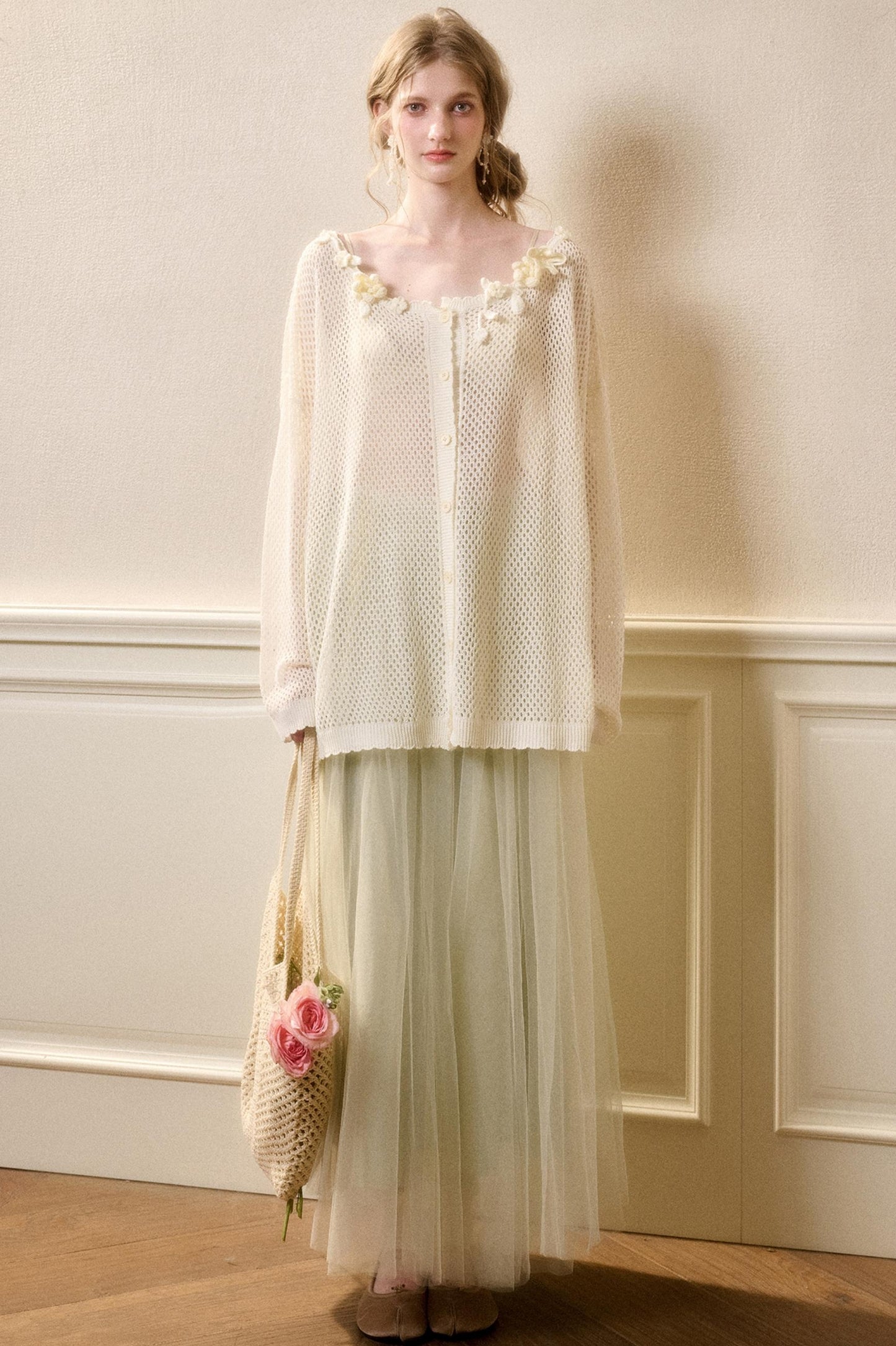 Galaxy Cool Ice Silk Cardigan