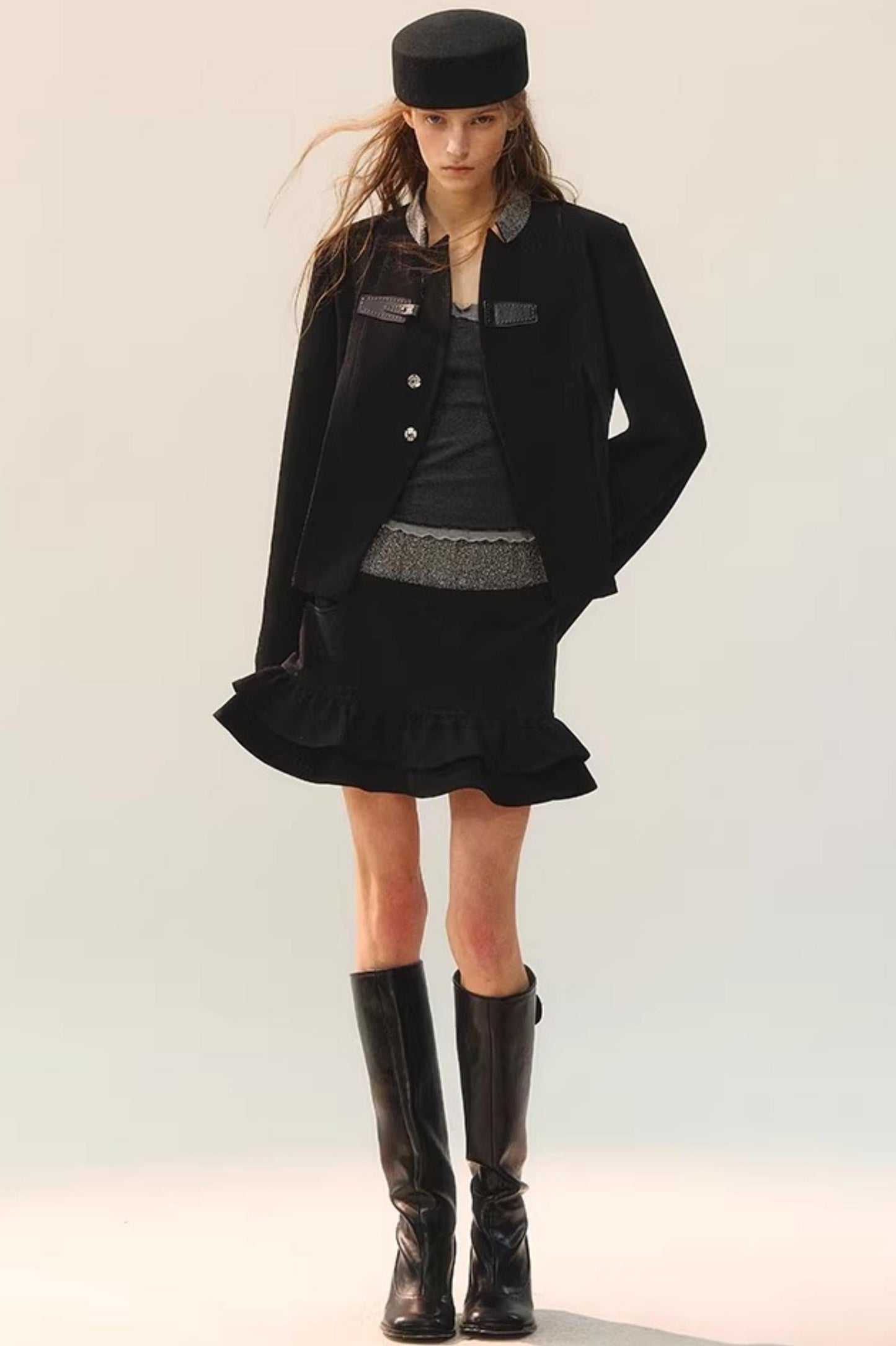 Ink Border Deconstructed Suit