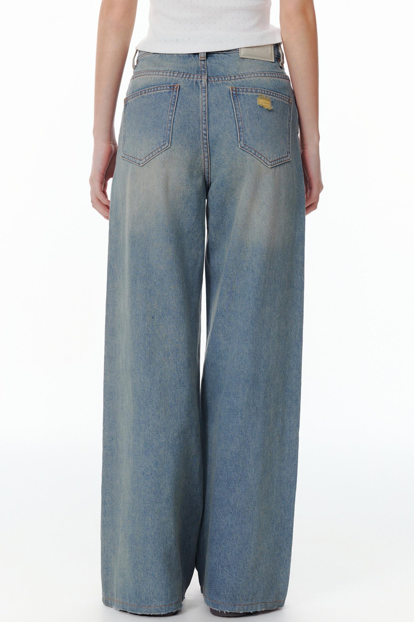 Memory Fragments Straight Jeans