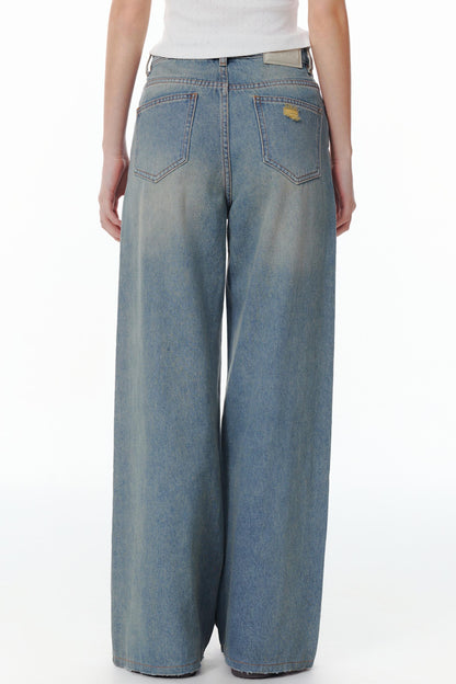 Memory Fragments Straight Jeans